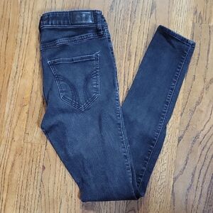 Hollister Sz26x30 Women's Black Skinny Jeans